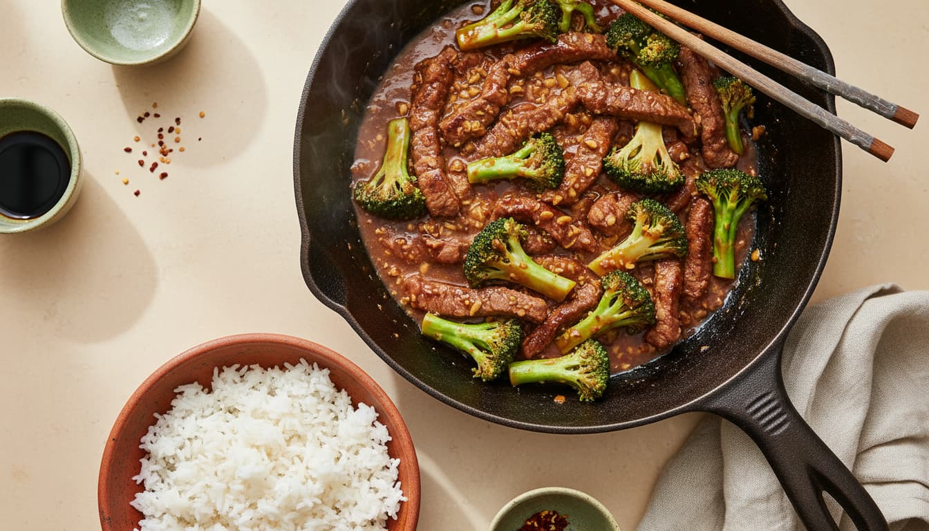 Beef and broccoli