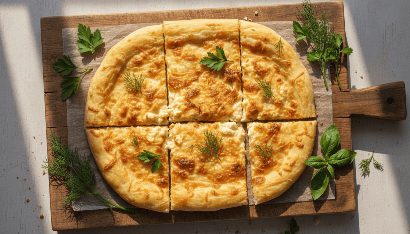 Cottage cheese flatbread