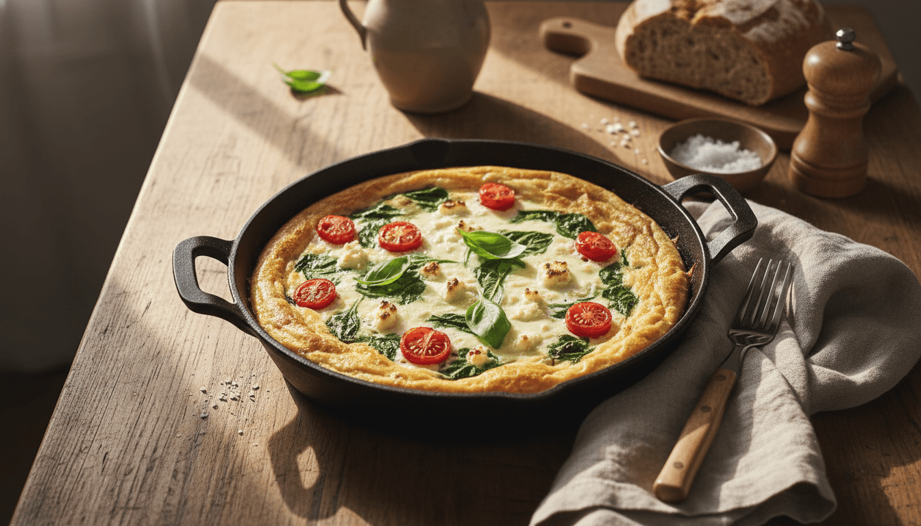 Egg white frittata