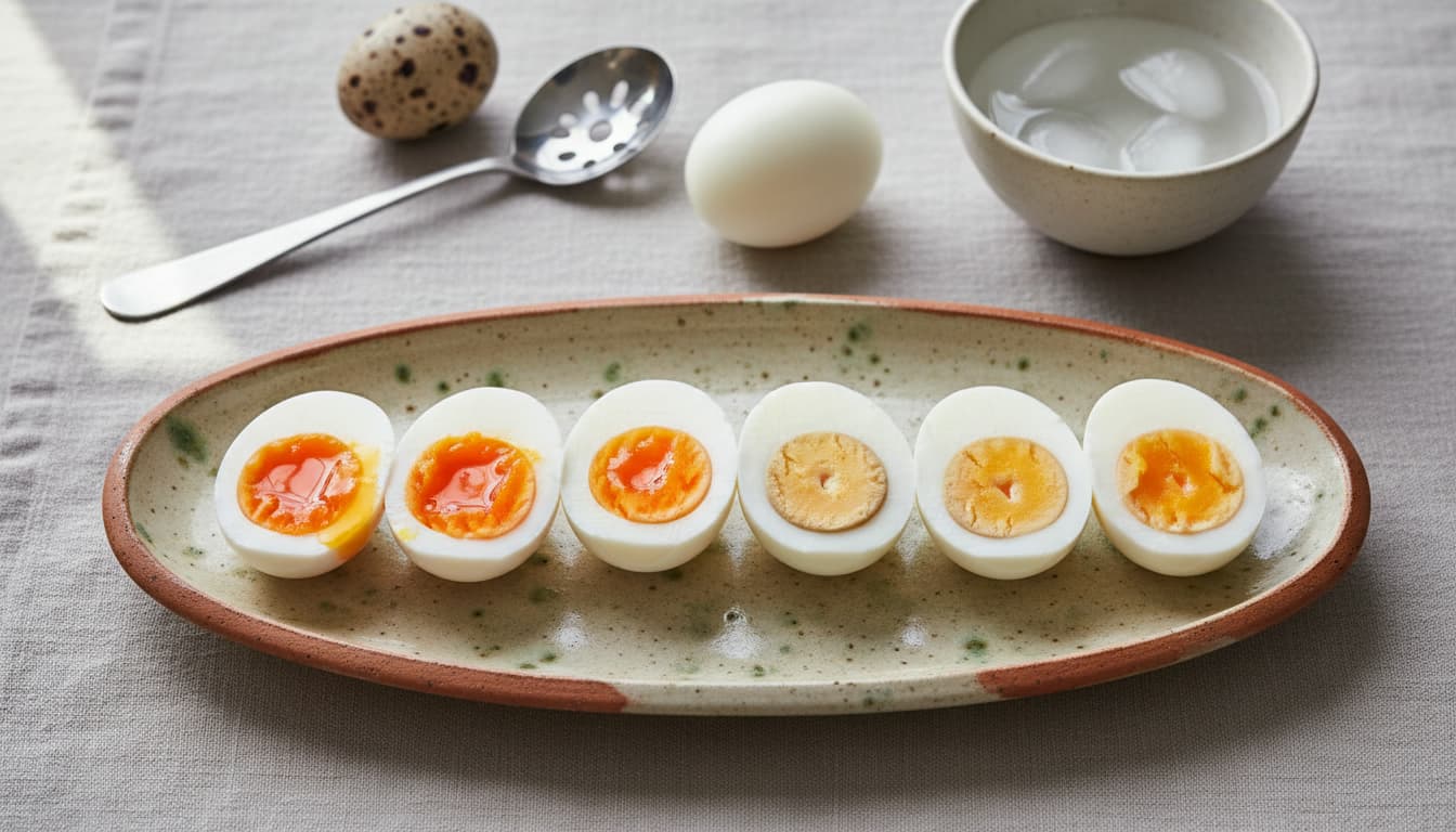 Hard-boiled eggs