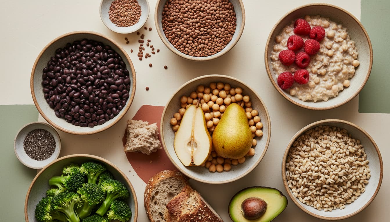 High-fiber diet