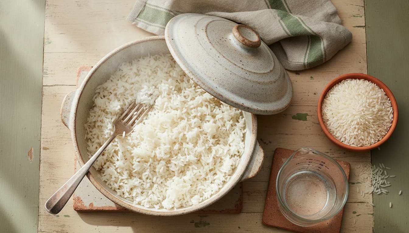 How to cook rice