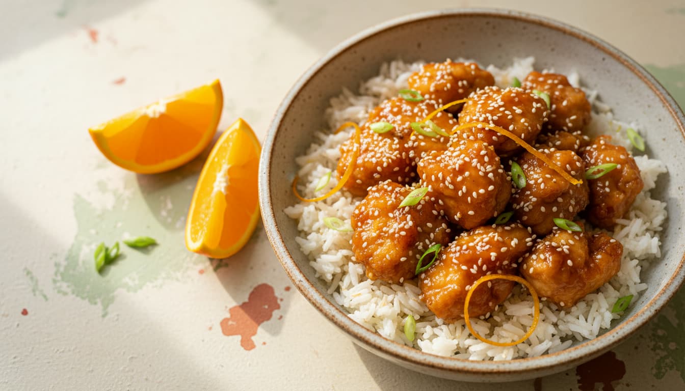 Orange Chicken: Crispy Without Deep-Frying, 30 Minutes