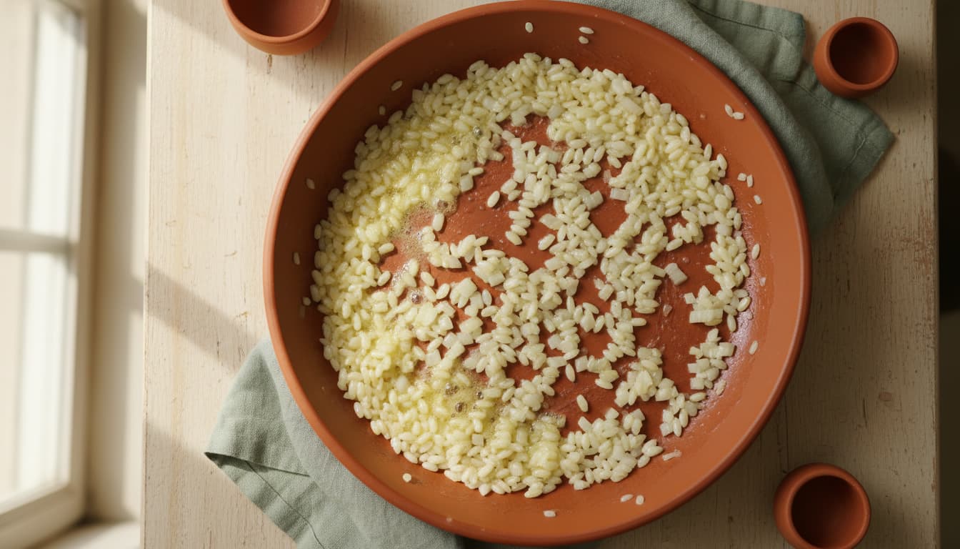 Risotto, step 1