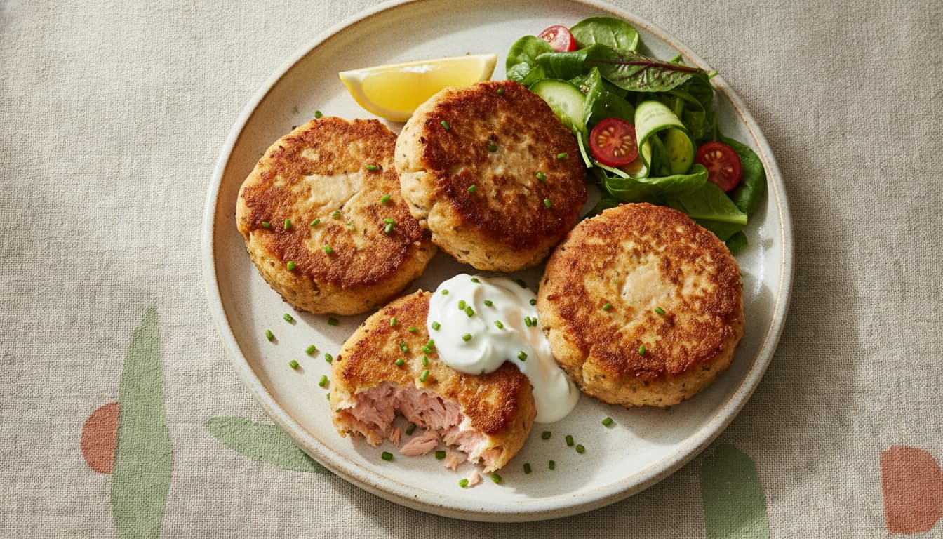 Salmon cakes