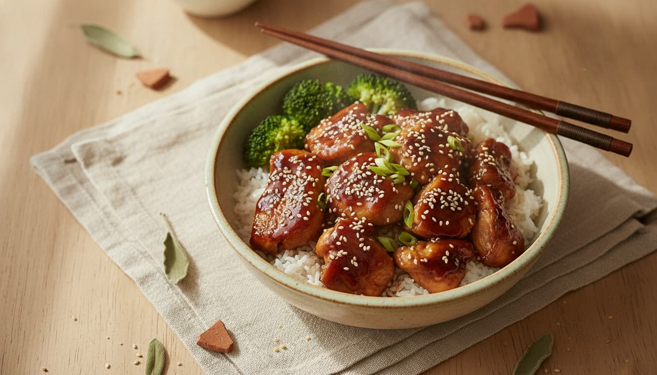 Teriyaki Chicken: Glossy Glaze, No Sugar Crash, 25 Minutes